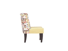 Alexa Chair In Premium Velvet Fabric