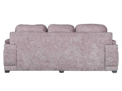 Marina 3 Seater In Brown Premium Suede Fabric