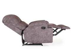 Ronstar One Seater Recliner In Premium Suede Fabric