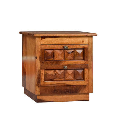 Louis Solid Wood Bedside Table