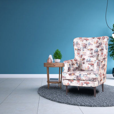 Titus Beauty High Back Wing Chair