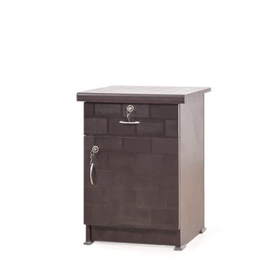 Reden Small Bed Side Table In Brown Finish GMC Express Table FN-GMC-003164