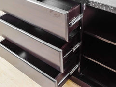 Mini Renden Chest Of Drawers With Faux Marble Top