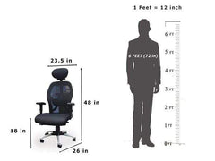 Roswell Study Table With office Chair (Combo Offer) Chair